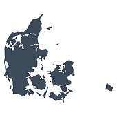 Denmark country map