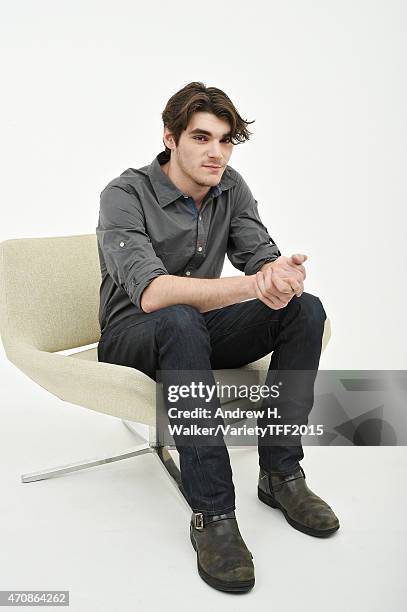 Mitte from "Dixieland" appears at the 2015 Tribeca Film Festival Getty Images studio on April 17, 2015 in New York City.