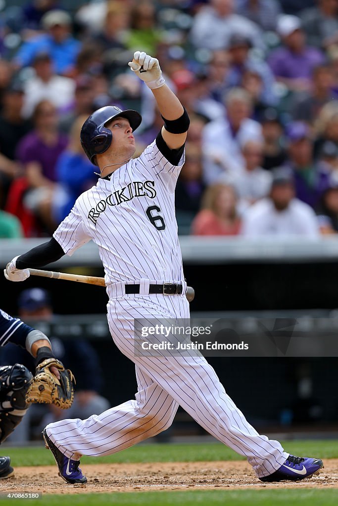 San Diego Padres v Colorado Rockies