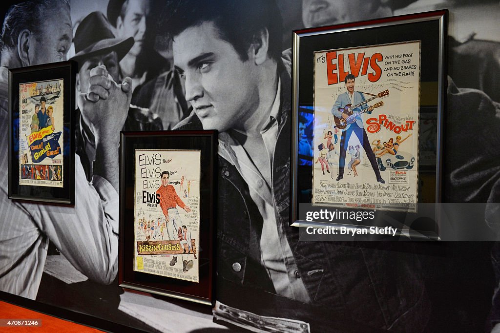 Priscilla Presley And Lisa Marie Presley Debut "Graceland Presents ELVIS: The Exhibition - The Show - The Experience" At Westgate Las Vegas Resort & Casino