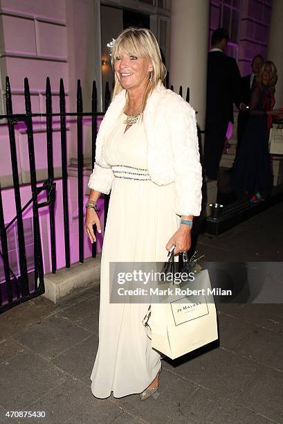 Pandora Delevingne attending a Jo Malone party at the Jo Malone HQ on April 23, 2015 in London, England.