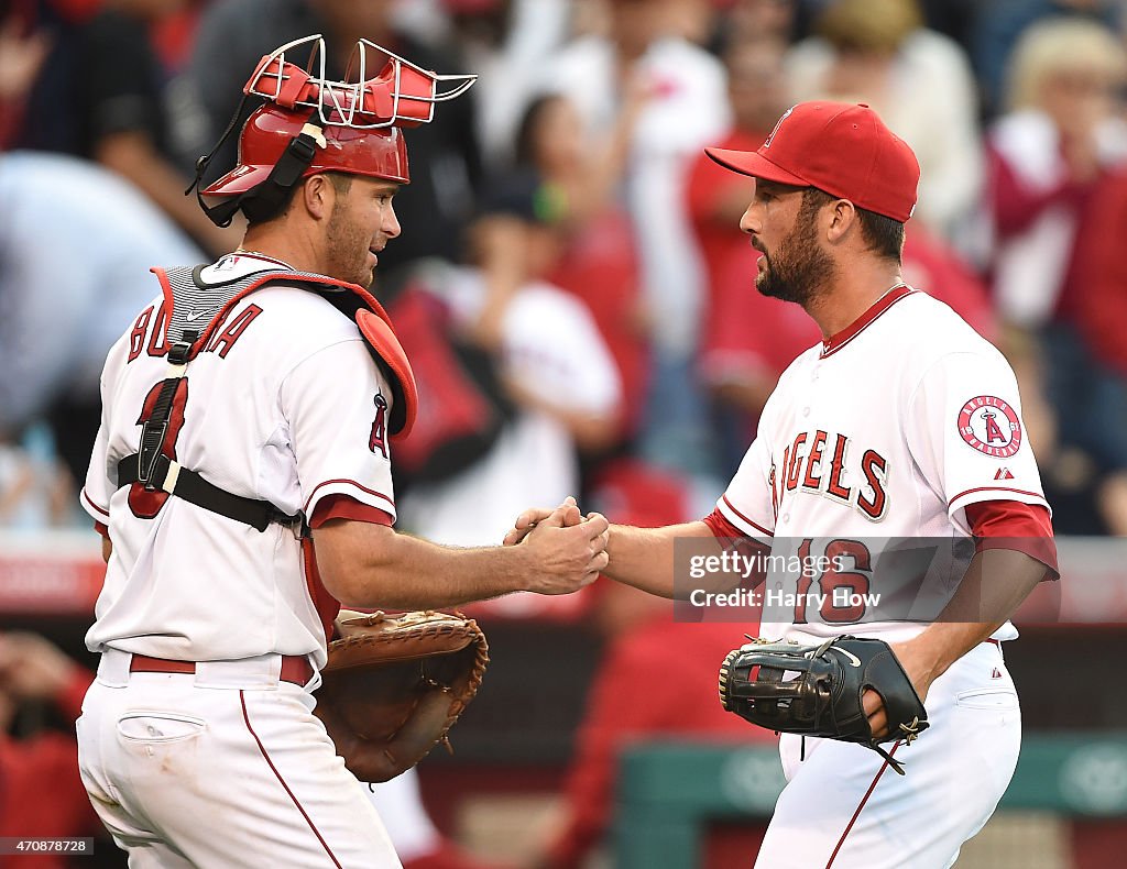 Oakland Athletics v Los Angeles Angels of Anaheim