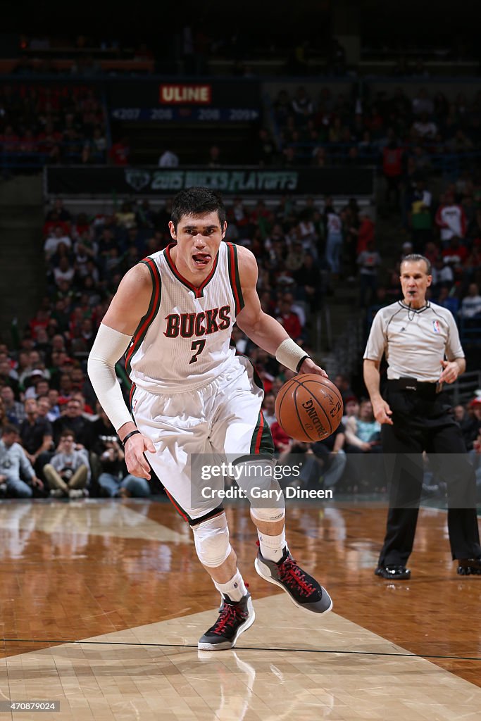 Chicago Bulls v Milwaukee Bucks - Game Three