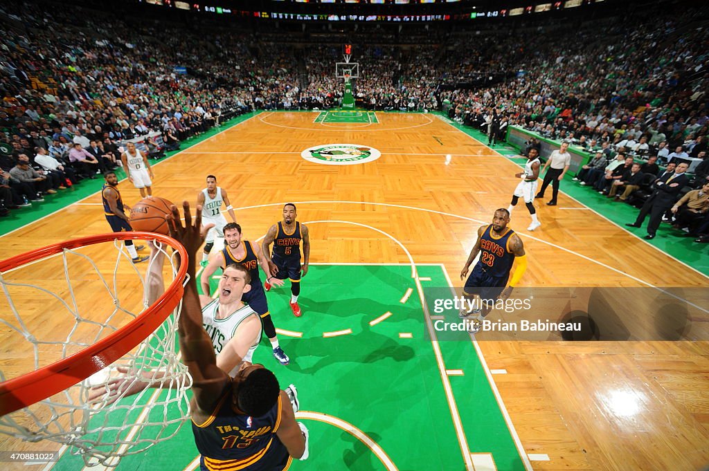 Cleveland Cavaliers v Boston Celtics - Game Three