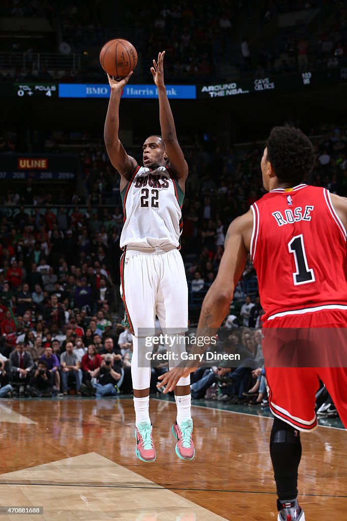 Chicago Bulls v Milwaukee Bucks - Game Three