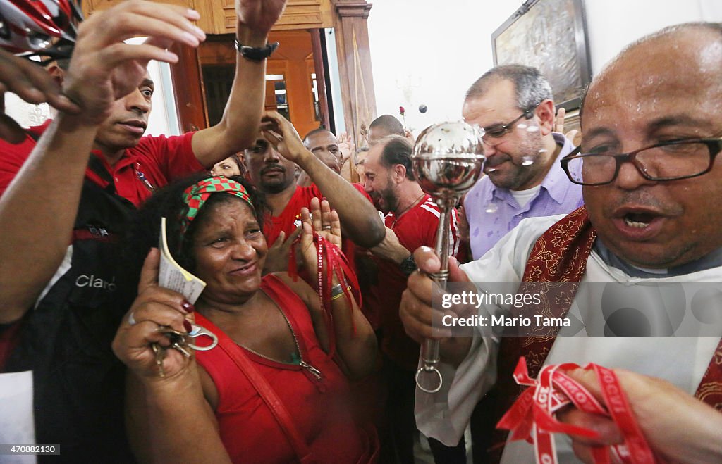 Rio Observes Sao Jorge Holiday With Mass