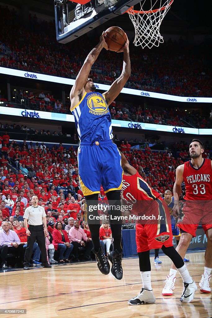 Golden State Warriors v New Orleans Pelicans - Game Three