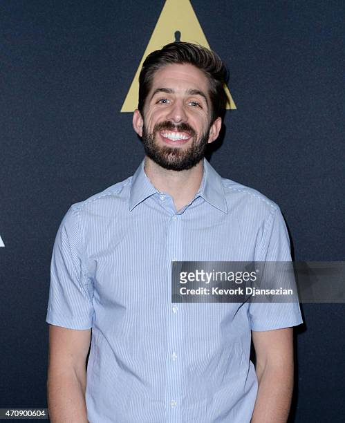 Head of animation Zach Parrish attends "Deconstructing Big Hero 6" event at the Academy of Motion Picture Arts and Sciences Samuel Goldwyn Theatre on...