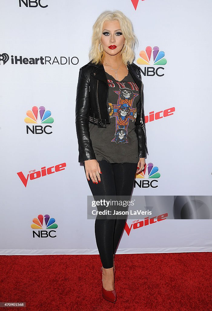 NBC's "The Voice" Season 8 Red Carpet Event