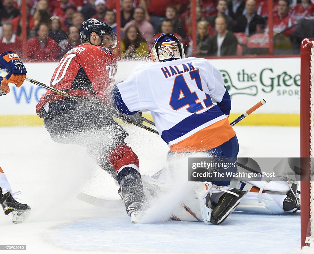 NHL Play-offs. New York Islanders @ Washington Capitals