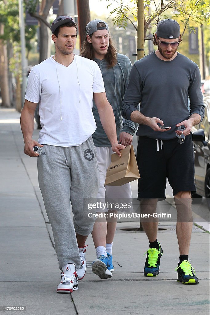 Celebrity Sightings In Los Angeles - February 20, 2014