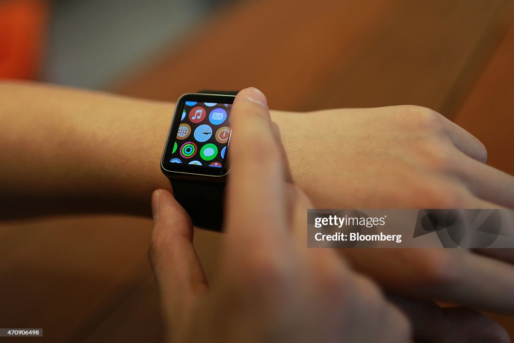 Apple Inc.'s Apple Watch Unboxed As Device Goes On Sale
