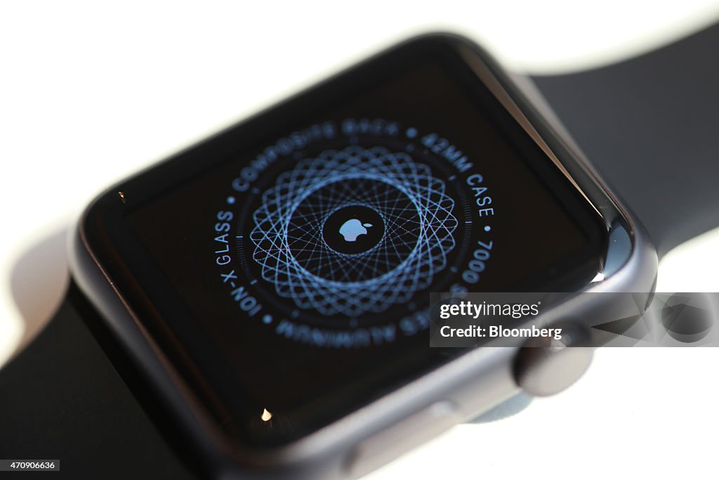 Apple Inc.'s Apple Watch Unboxed As Device Goes On Sale