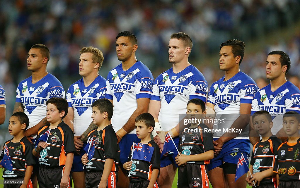 NRL Rd 8 - Bulldogs v Wests Tigers