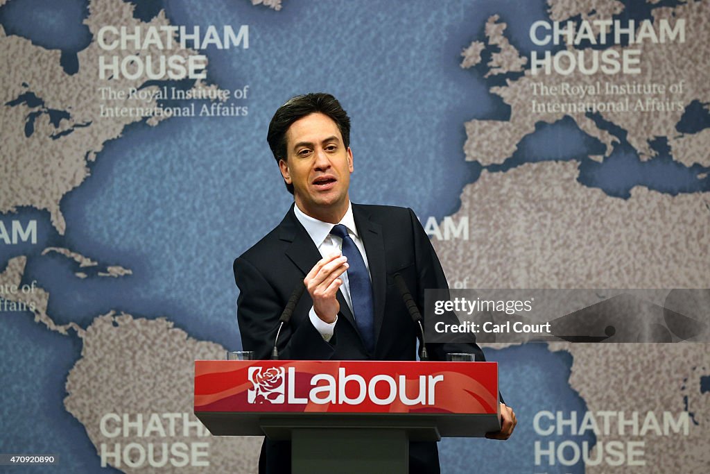 Labour Leader Speaks On Britain's International Responsibilities