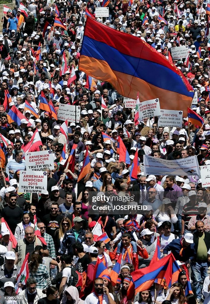 LEBANON-ARMENIA-GENOCIDE