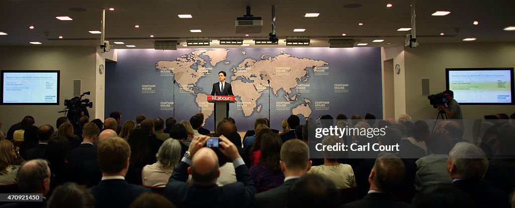 Labour Leader Speaks On Britain's International Responsibilities