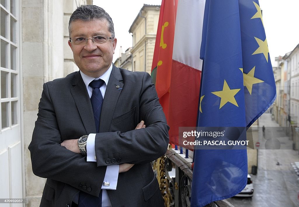 FRANCE2014-VOTE-EUROPEAN-UMP-PROUST