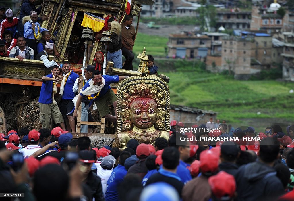 NEPAL-RELIGION-HINDU-BUDDHISM-FESTIVAL