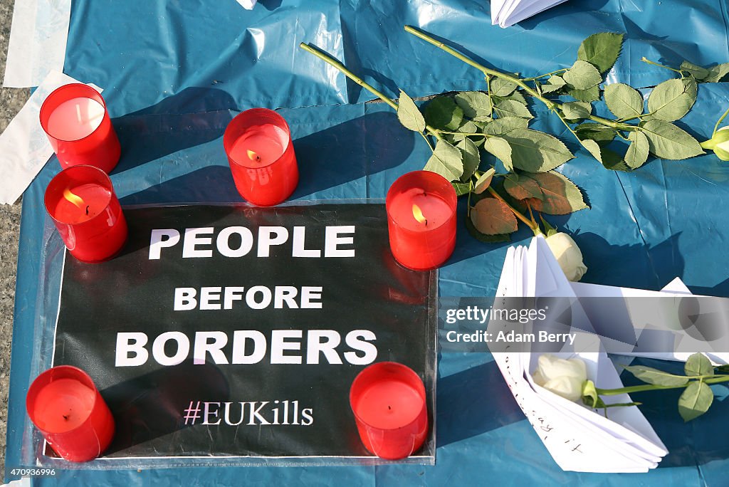 Activists Protest For EU Refugees Policy Reform