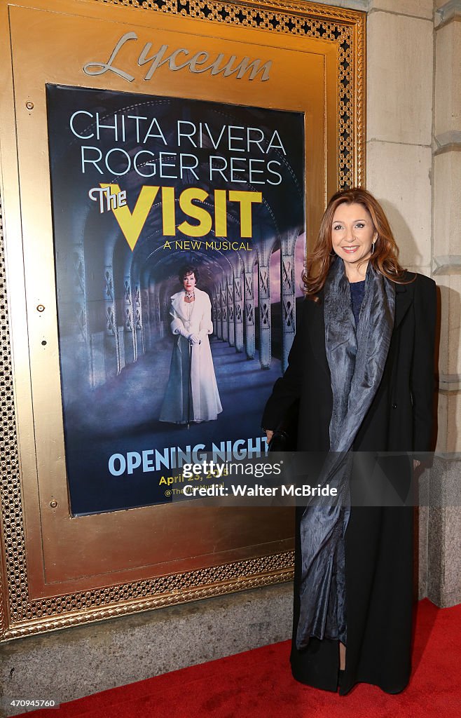 "The Visit" Broadway Opening Night - Arrivals & Curtain Call