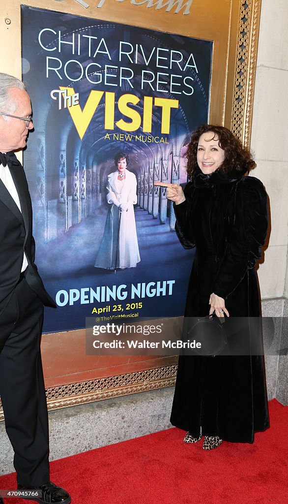 "The Visit" Broadway Opening Night - Arrivals & Curtain Call