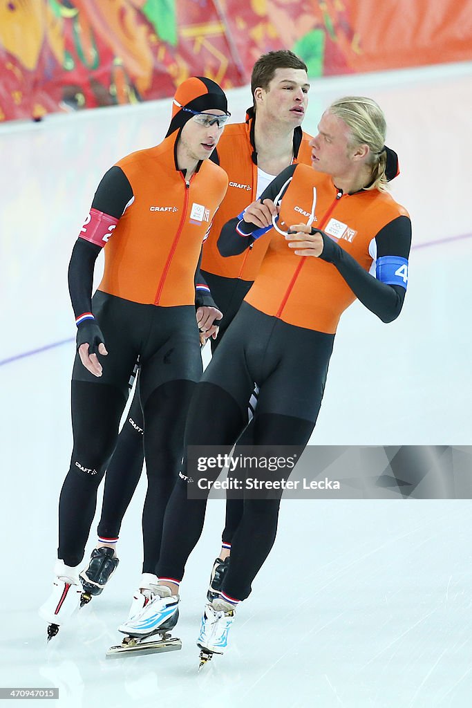 Speed Skating - Winter Olympics Day 14