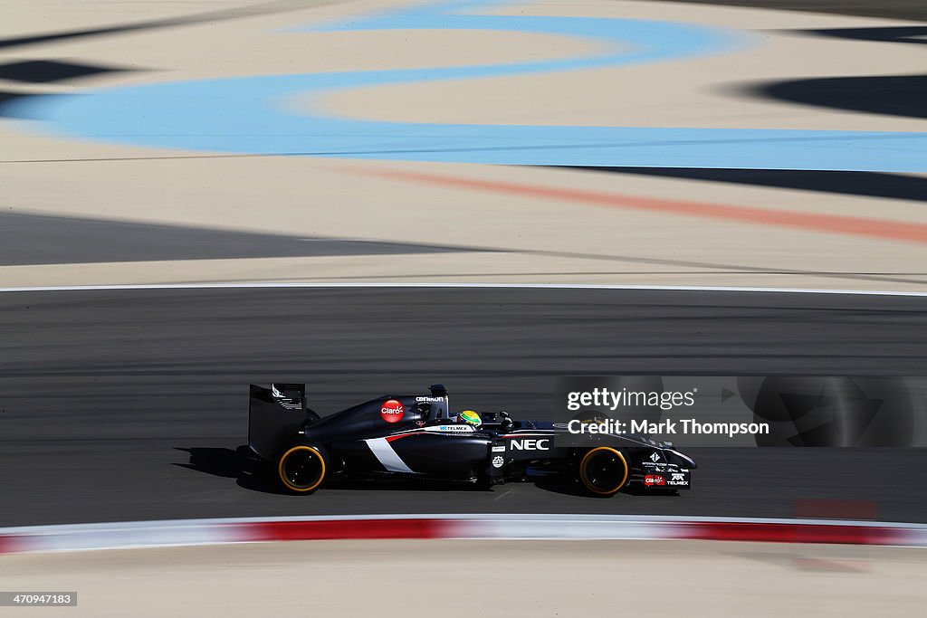 F1 Testing in Bahrain - Day Three