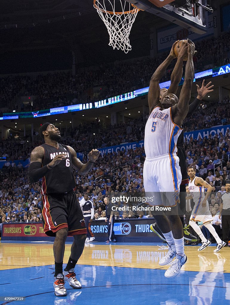 Miami Heat v Oklahoma City Thunder