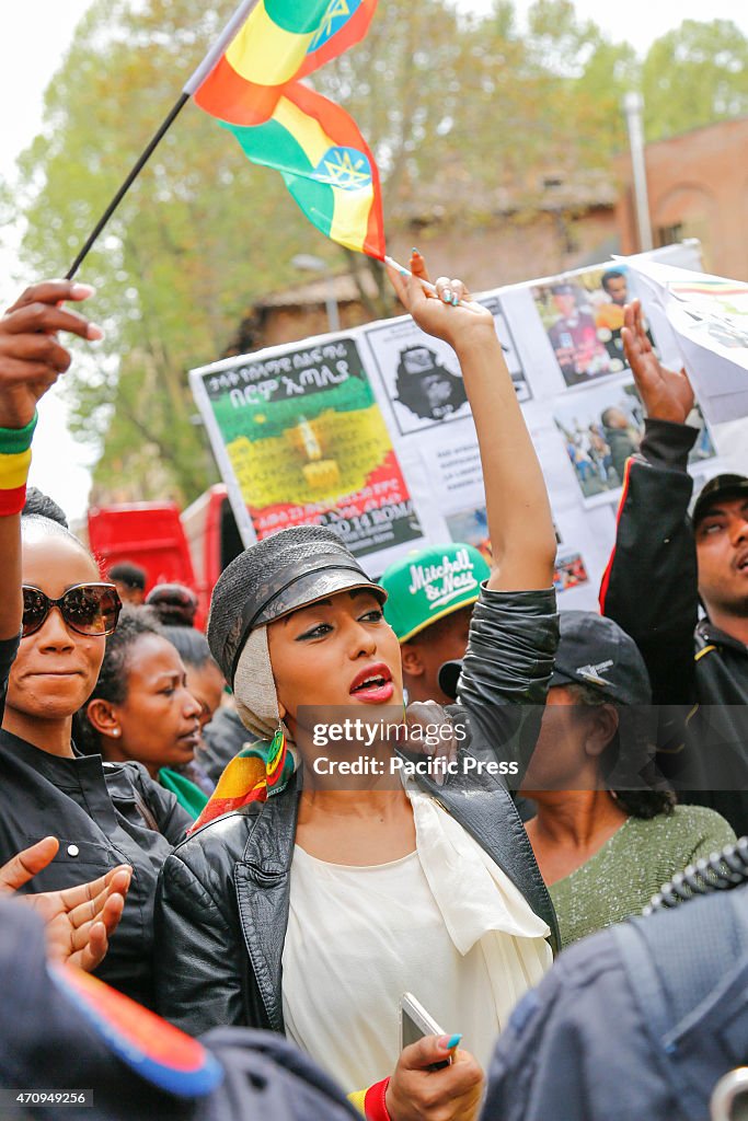 Ethiopian community march against ISIS and Xenophopia in...