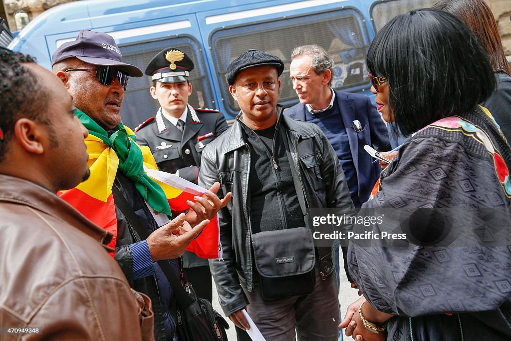 Ethiopian community march against ISIS and Xenophopia in...