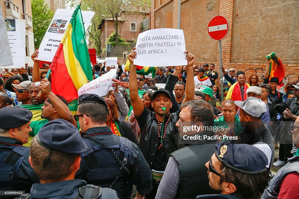 Ethiopian community march against ISIS and Xenophopia in...