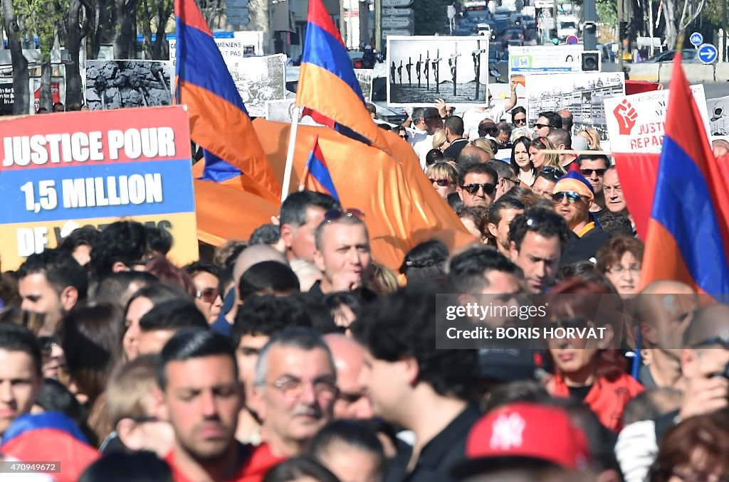 FRANCE-ARMENIA-HISTORY-GENOCIDE-CENTENARY