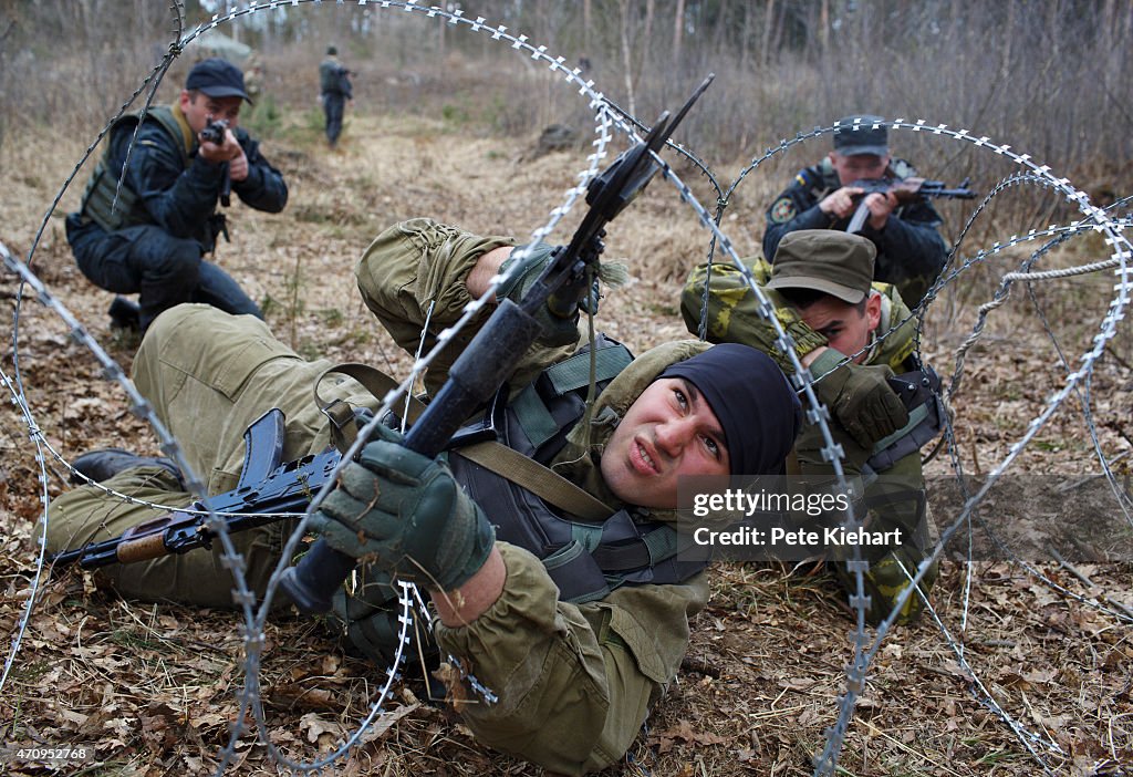 American And Ukranian Military Participate In Operation Fearless Guardian