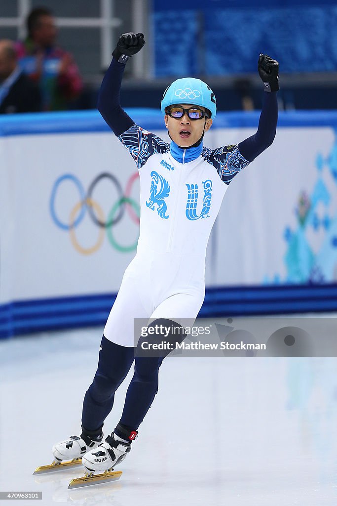 Short Track Speed Skating - Winter Olympics Day 14