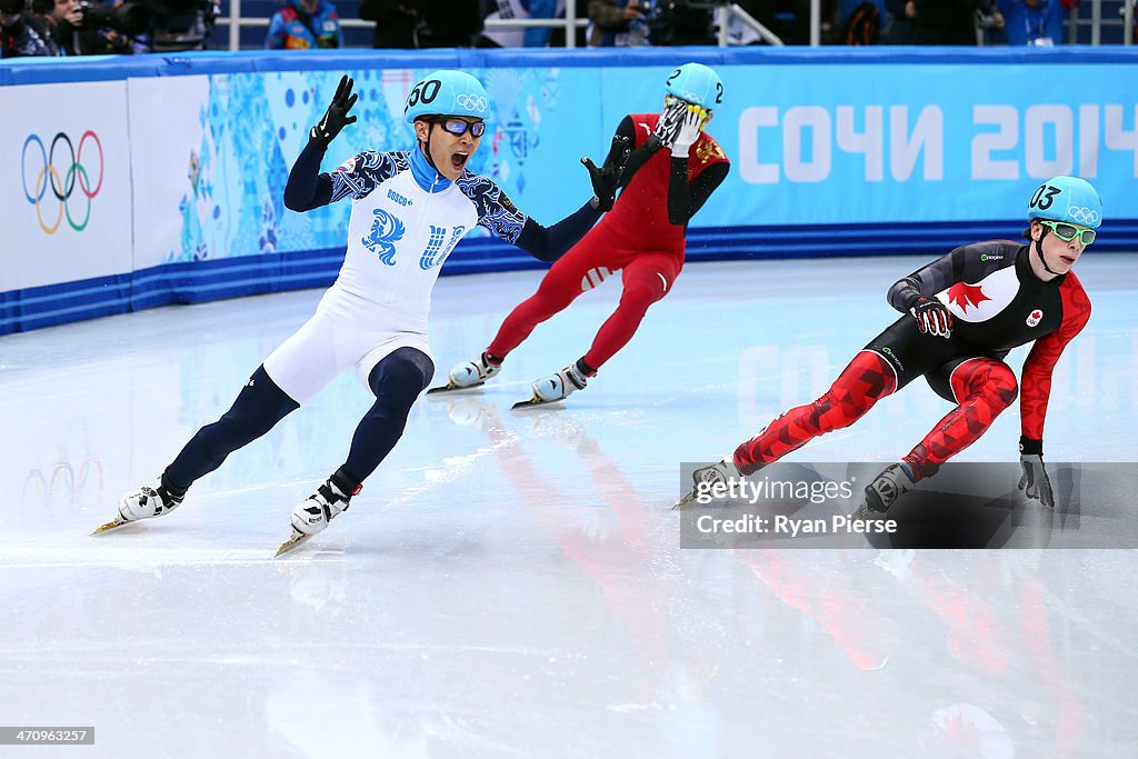 Short Track Speed Skating - Winter Olympics Day 14