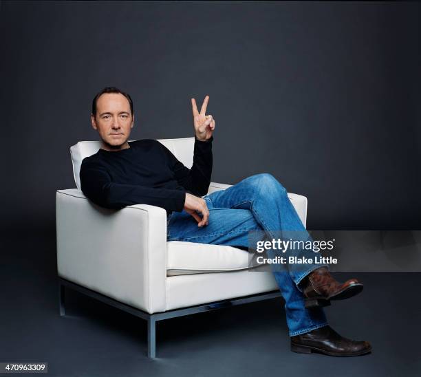 Actor Kevin Spacey photographed for a 2005 Best Life Magazine in Los Angeles, California. PUBLISHED IMAGE.