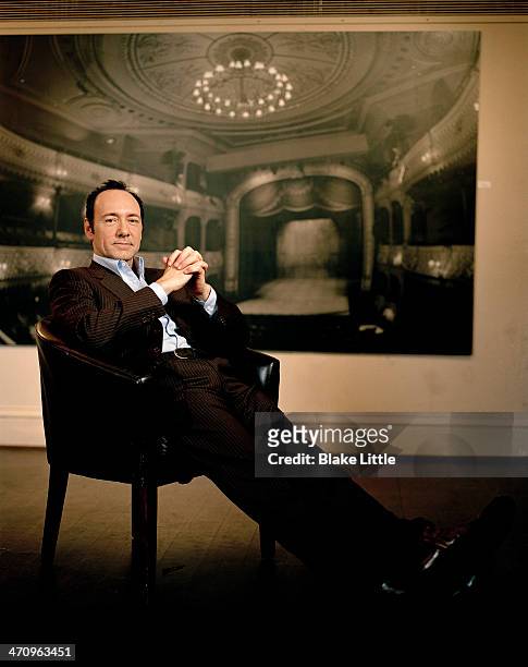 Actor Kevin Spacey is photographed for a 2004 Parade Magazine in Los Angeles, California. PUBLISHED IMAGE.