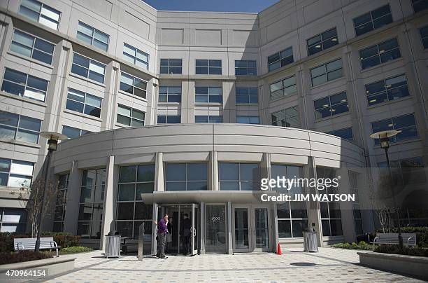 The Liberty Crossing Building, home to the Office of the Director of National Intelligence, in McLean, Virginia, April 24, 2015. AFP PHOTO/JIM WATSON