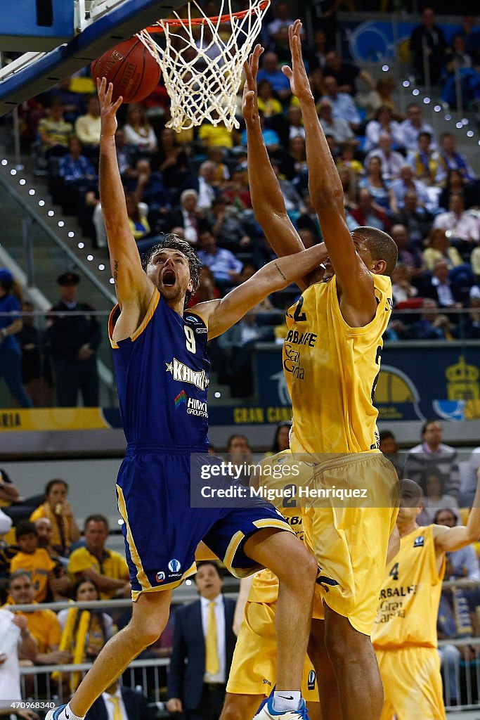 Herbalife Gran Canaria Las Palmas vs Khimki Moscow Region - EuroCup Basketball Finals Game 1