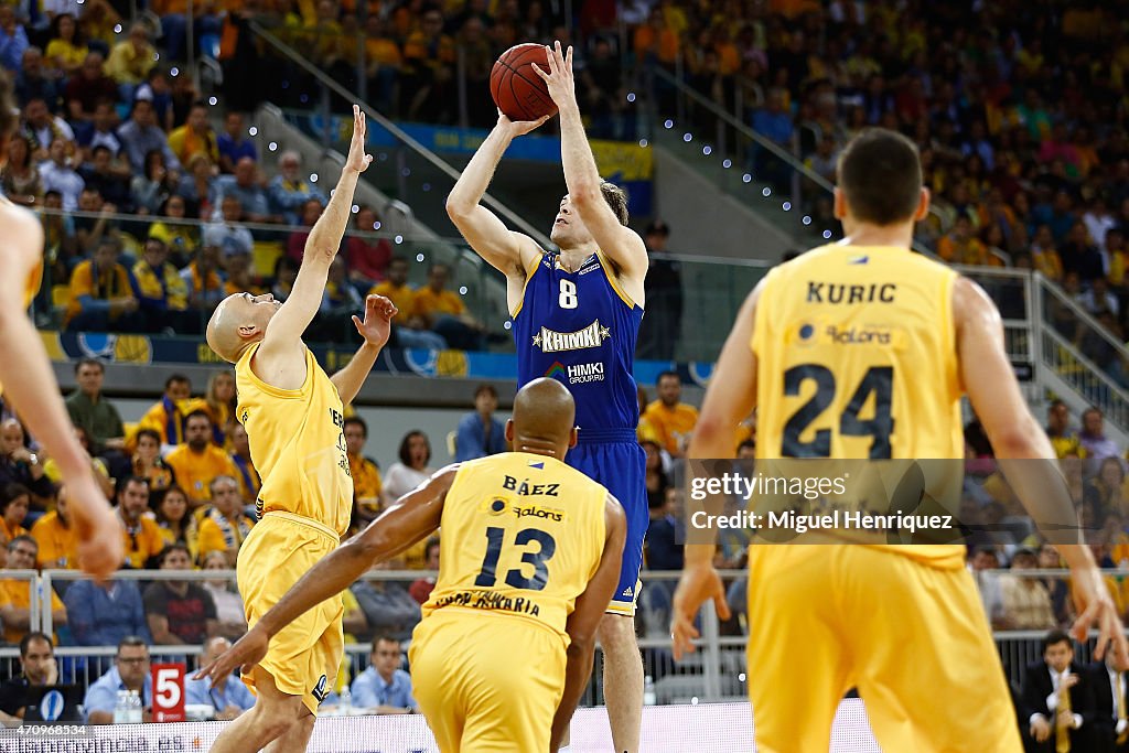 Herbalife Gran Canaria Las Palmas vs Khimki Moscow Region - EuroCup Basketball Finals Game 1