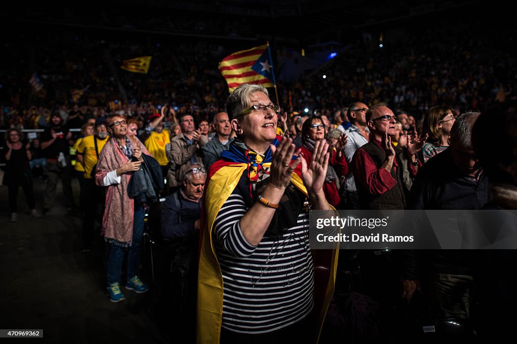 Catalan National Assembly Meeting To Boost Independence Process