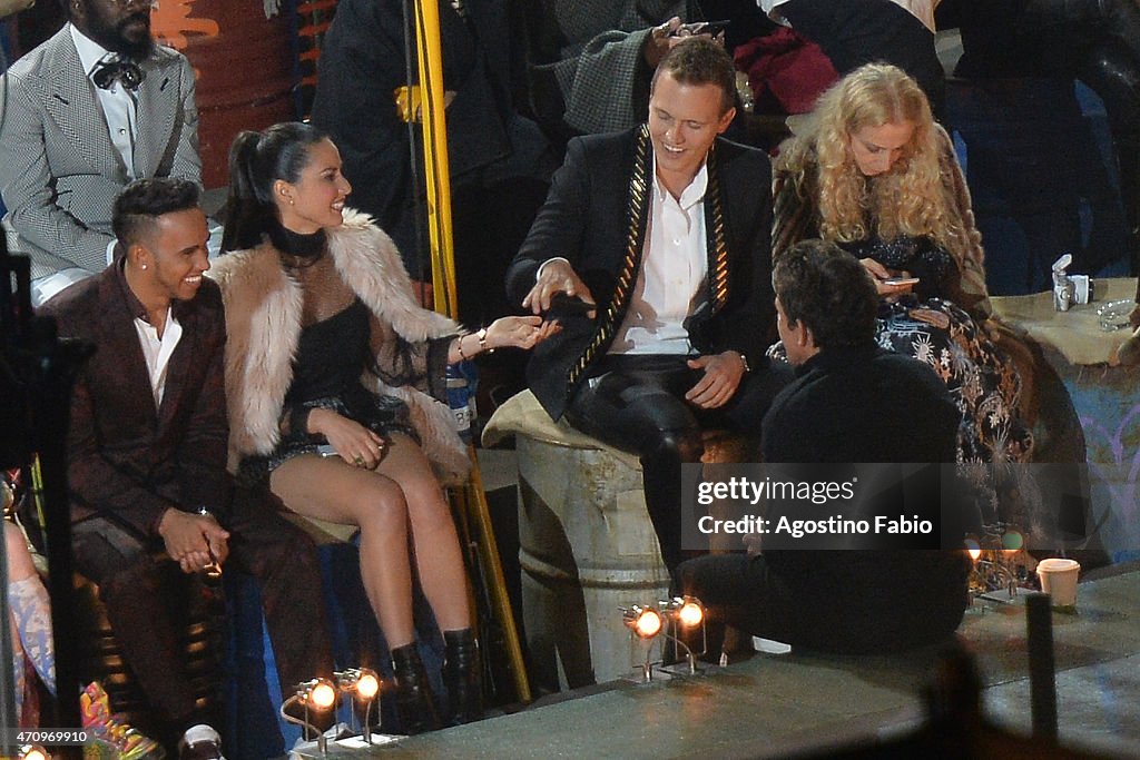 Rome Celebrity Sightings Ben Stiller, Lewis Hamilton, Olivia Munn, Jerome Jjarre, Franca Sozzani  April 24th, 2015