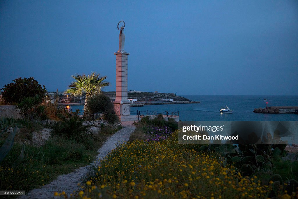 Migrants Crossing From North Africa Transit To Europe