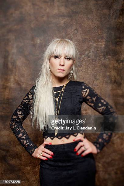 Actress Noomi Rapace is photographed for Los Angeles Times on September 5, 2014 in Toronto, Ontario. PUBLISHED IMAGE. CREDIT MUST READ: Jay L....