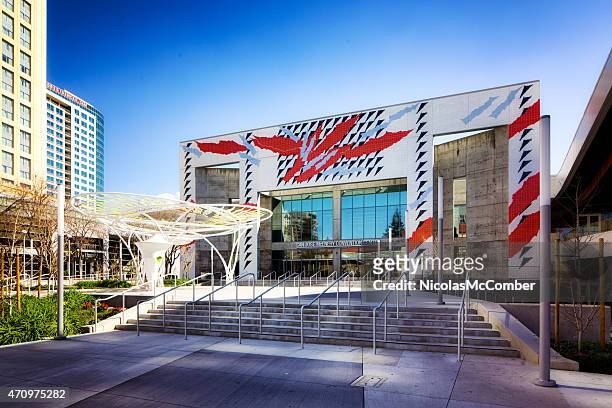 san jose california mcenery convention center - san jose california downtown stock pictures, royalty-free photos & images