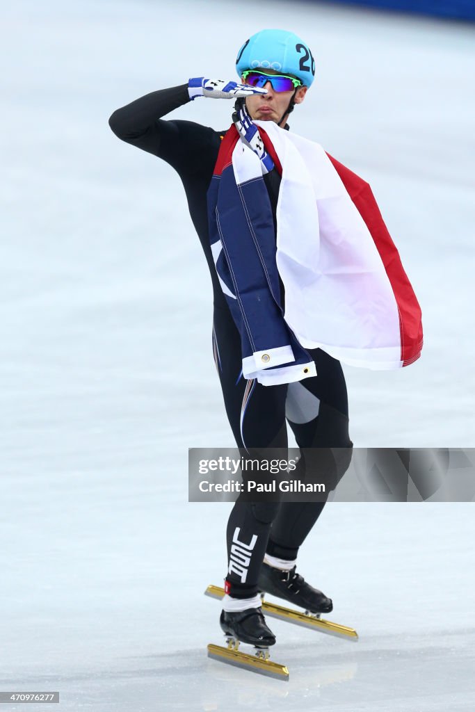 Short Track Speed Skating - Winter Olympics Day 14