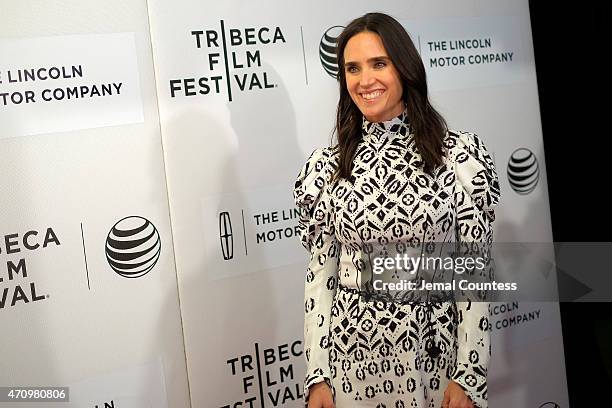 Actress Jennifer Connelly attends the premiere of "Aloft" during the 2015 Tribeca Film Festival at BMCC Tribeca PAC on April 24, 2015 in New York...