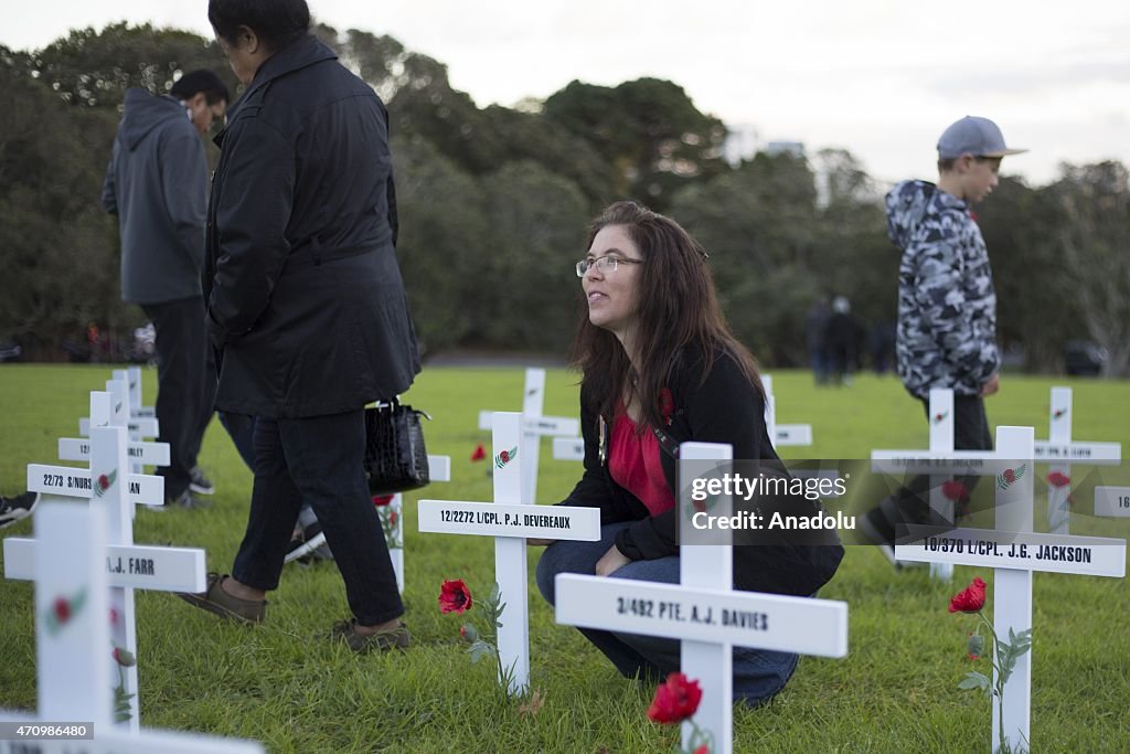 100th anniversary of the ANZAC commemoration in New Zealand