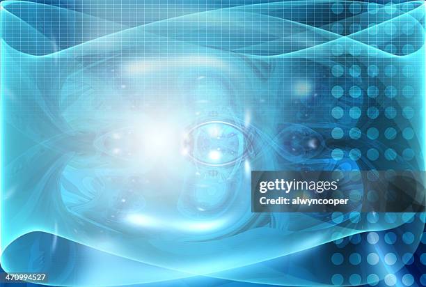 abstract blue ghost 01 - music programming stock pictures, royalty-free photos & images